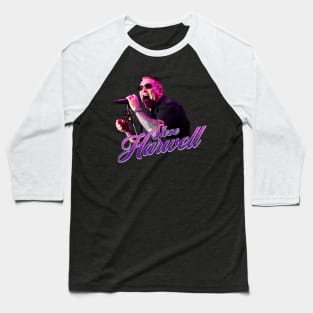 Steve Harwell Retrowave RIP Baseball T-Shirt